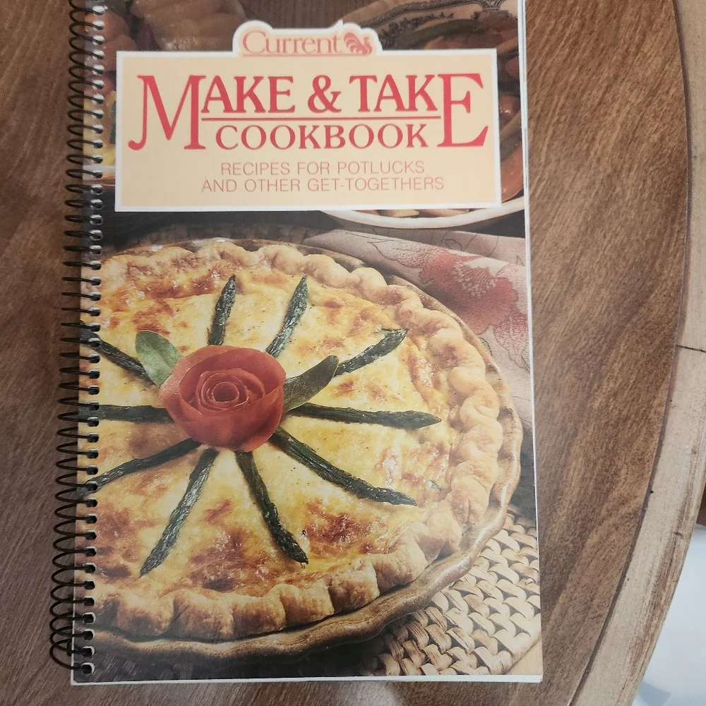 Current/Elliott Make & Take Cookbook with Red and Green Accents